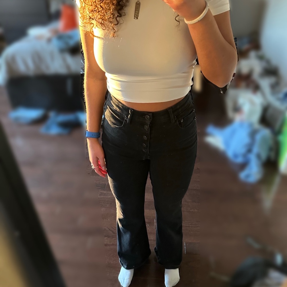 American Eagle High Waisted Bootcut Jeans